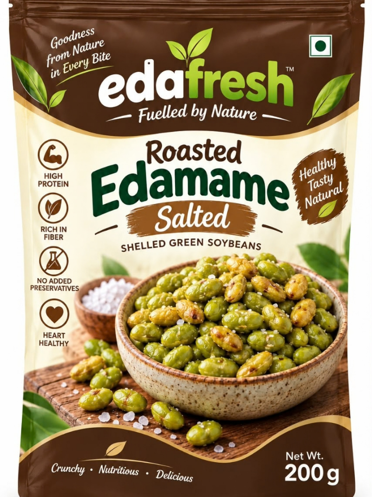 Roasted Edamame – Salted